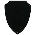6 X 7-1/2 BLACK BRASS SHIELD