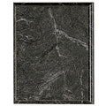 6 X 8 BLACK MARBLEIZED PLAQUE