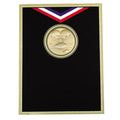 6 X 8 BLACK RIBBON PLATE