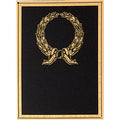 6 X 8 BLACK SCREENED PLATE