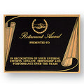 6 X 8 BLACK SCREENED PLATE