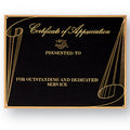 6 X 8 BLACK SCREENED PLATE