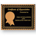 6 X 8 BLACK SCREENED PLATE