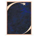 6 X 8 BLUE SCREENED STAR PLATE