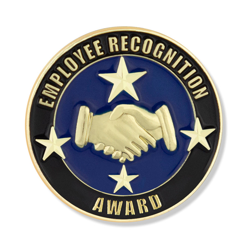 7/8 INCH EMPLOYEE RECOGNITION AWARD LAPEL PIN