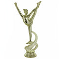 7 INCH GOLD PLASTIC DANCE SQUAD FIGURE