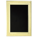 7 X 10 BLACK/GOLD  ALUM.PLATE