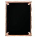 7 X 10 BLACK PLATE EMBOSSED