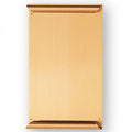 8-1/4 X 7 INCH BRASS SCROLL PLATE
