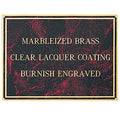 7 X 10 RED MARBLEIZED PLATE