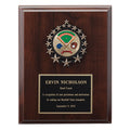7 X 9 INCH PLAQUE WITH BLACK PLATE TAKES INSERT