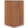 7 X 9 WALNUT PLAQUE, 5 POINTS