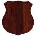 8-1/2 X 9 WALNUT POLICE SHIELD