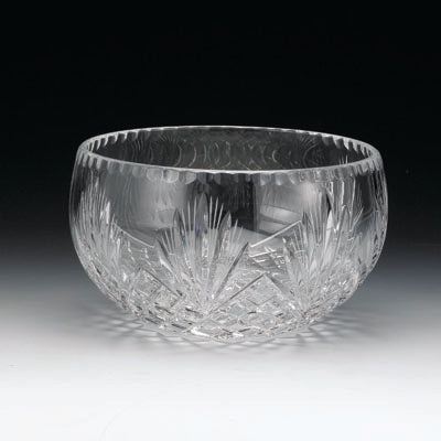 8 INCH 24% LEAD CRYSTAL BOWL