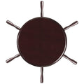 8 INCH SHIPWHEEL PIANO MAHOGANY WOOD BOARD