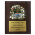 8 X 10 INCH FULL COLOR RAISE MODELED KNOWLEDGE PLAQUE
