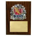8 X 10 INCH FULL COLOR RAISE MODELED TRACK PLAQUE