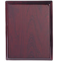 8 X 10 ROSEWOOD PIANO FINISH PLAQUE
