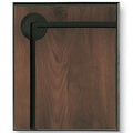 8 X 10 WALNUT GROOVED PLAQUE