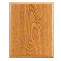 9 X 12 OAK FINISH PLAQUE