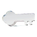 8 x 3-3/4 INCH OPTICAL CRYSTAL KEY AWARD