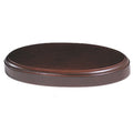 8 X 5 X 1 INCH DARK OVAL BASE