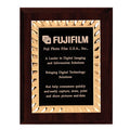 8 X 10 INCH WALNUT PLAQUE FRAME