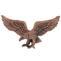 9-1/2 x 4 INCH EAGLE PLAQUE MOUNT, ANTIQUE COPPER