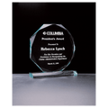 7" x 7 3/4" Octagon Series Jade Acrylic Award