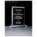 8" x 9 1/4" Apex Series Jade Acrylic Award