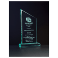 4 3/4" x 7 3/4" Zenith Series Jade Acrylic Award