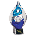 8 1/2" Winner Art Glass