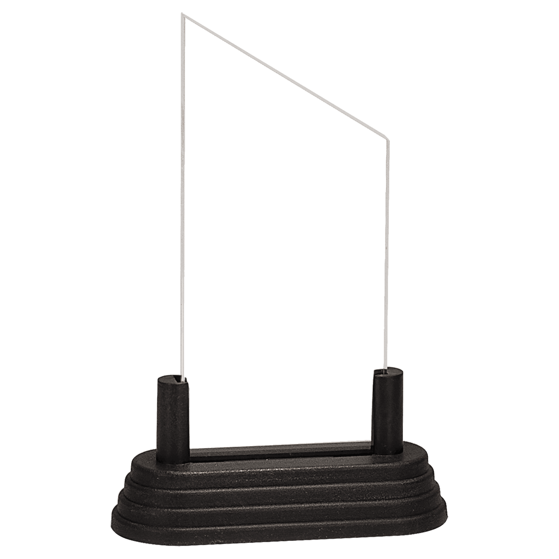Clear Large Peak Acrylic with Base
