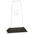 Large Clear Prism Acrylic with Black Base