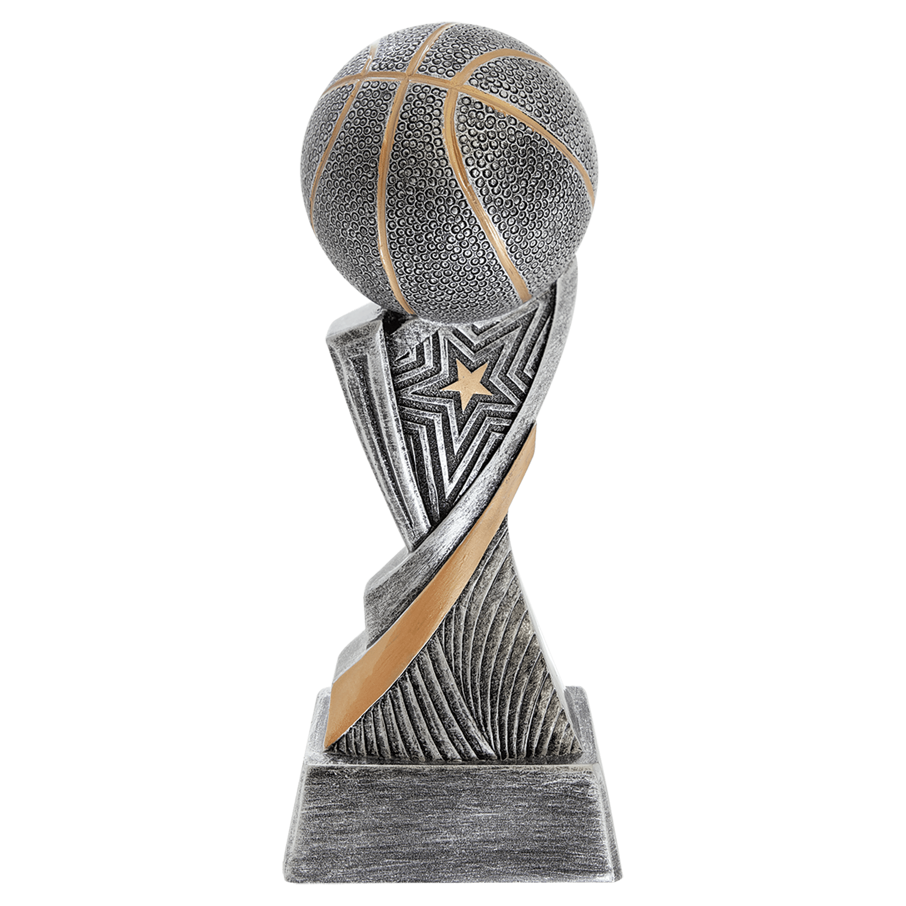 8" Basketball Aspire Resin