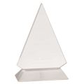 Clear Small Triangle Acrylic with Base
