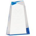 Blue 8" Facet Wedge Acrylic