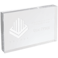 4" X 6" Clear Rectangle Square Cut Acrylic