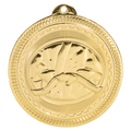 Bright Gold 2" Martial Arts Laserable BriteLazer Medal