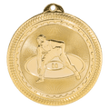 Bright Gold 2" Wrestling Laserable BriteLazer Medal