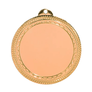 Antique Bronze 2 3/4" 2" Insert Holder Laserable BriteLazer Medal