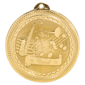 Bright Gold 2" Band Laserable BriteLazer Medal