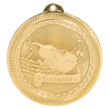 Bright Gold 2" Orchestra Laserable BriteLazer Medal