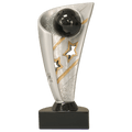 7" Bowling Banner Resin