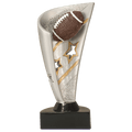 7" Football Banner Resin