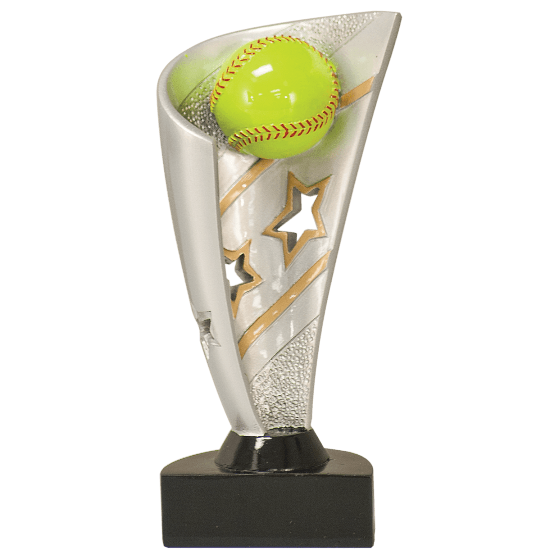 7" Softball Banner Resin