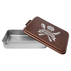 Copper 9" x 13" Aluminum Cake Pan with Lid