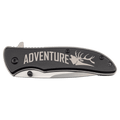 Bison River 4 1/4" Black Every Day Carry Knife