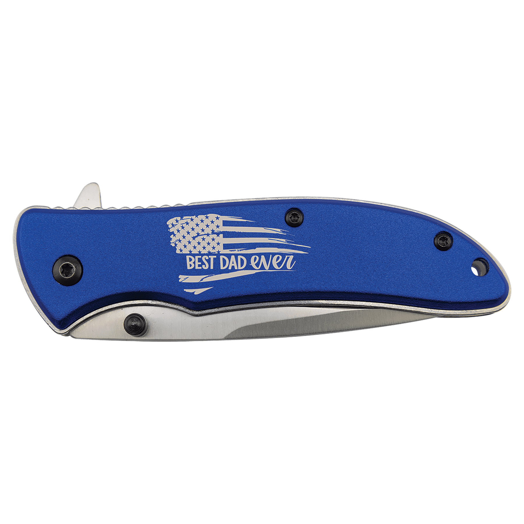Bison River 4 1/4" Blue Every Day Carry Knife