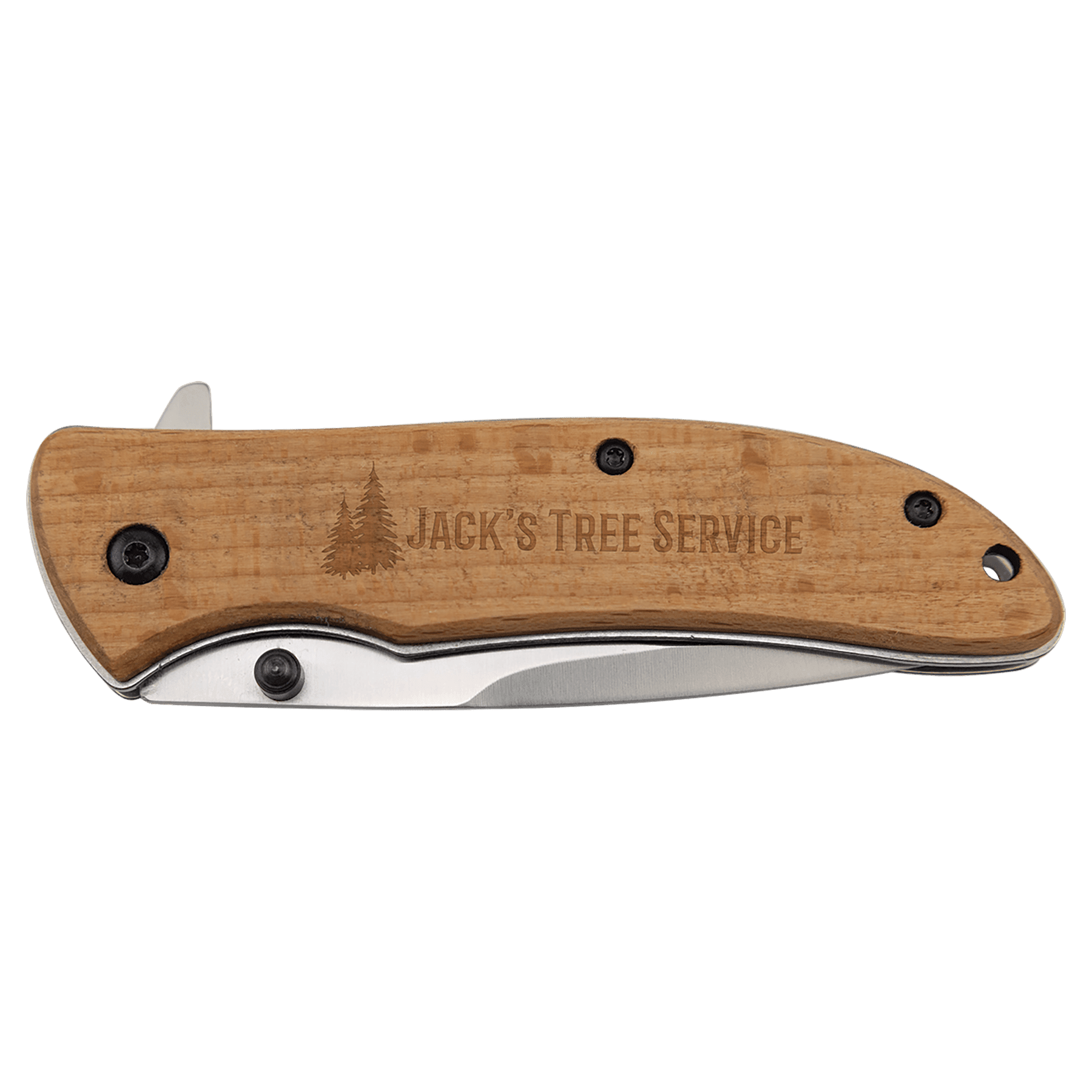 Bison River 4 1/4" Wood Every Day Carry Knife